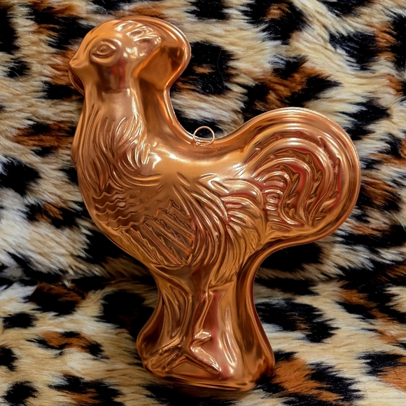Other - Vintage Copper Rooster Wall Decor